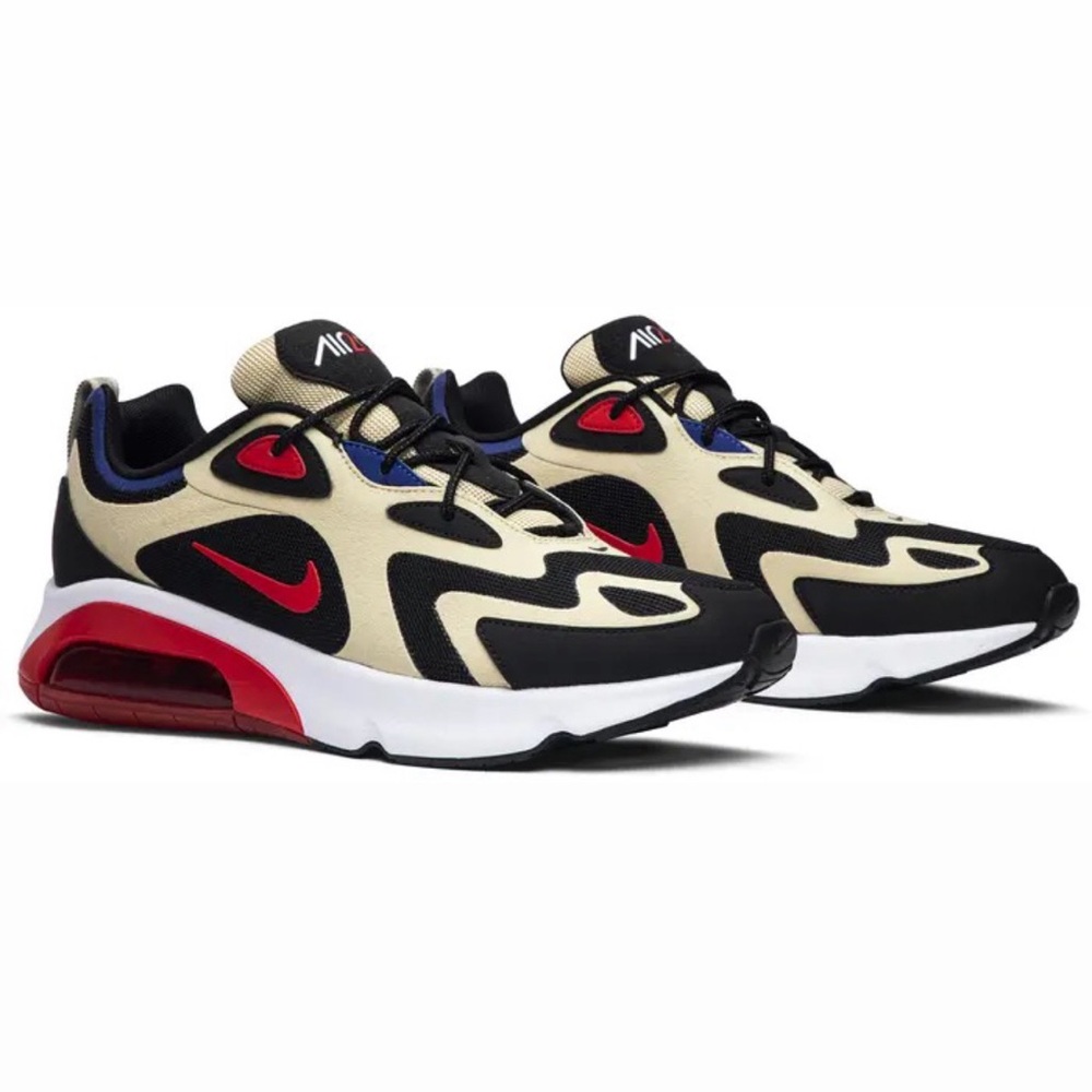 Nike Air Max 200 Team Gold/University Red Sneakers size 7
